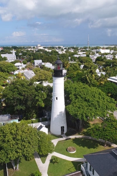 The historic Key West lighthouse