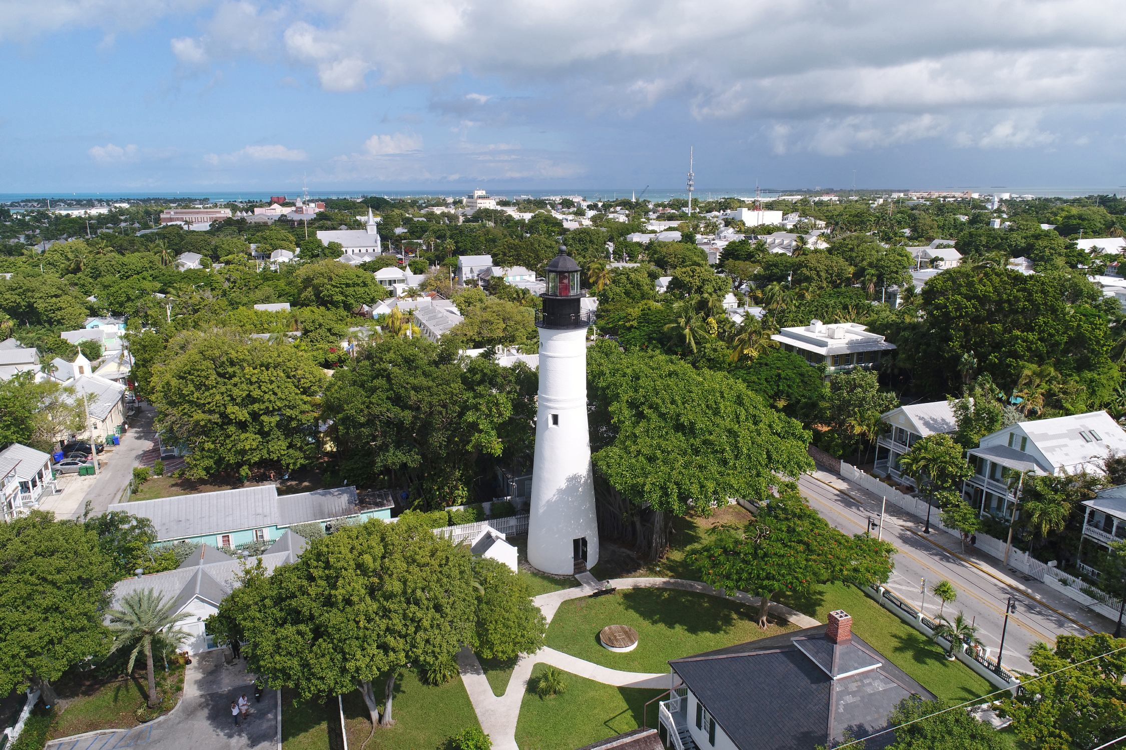 The historic Key West lighthouse